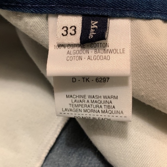 Vintage Zegna Men's Straight-Leg Dark-Wash Regular-Fit Jeans - Picture 6 of 12